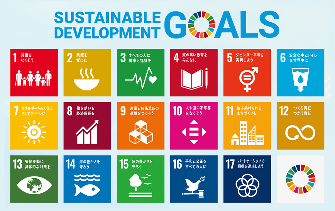 SDGs���S��17�̖ڕW�A�C�R���摜