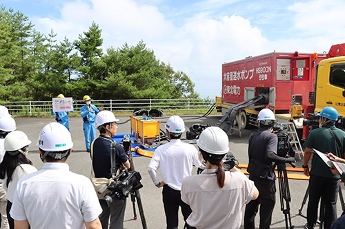 �d�厖�̂�z�肵���P���̗l�q�Ȃǂ�񓹋@�ւɌ��J �C���[�W2