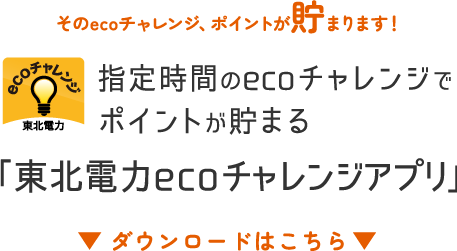 �w�莞�Ԃ�eco�`�������W�Ń|�C���g�����܂�u���k�d��eco�`�������W�A�v���v