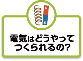 �d�C�͂ǂ�����Ă�����́H